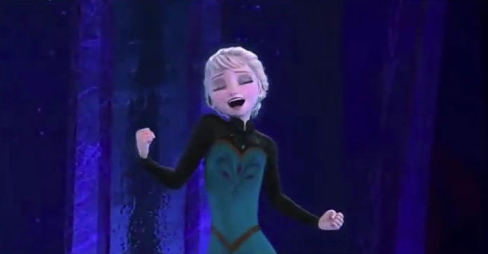 New Year's Advice: Elsa from Frozen Says Let it Go