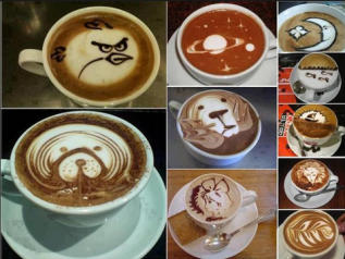 coffee art by Wickerfurniture funny coffee songs
