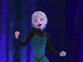Elsa from Frozen Let it Go Funny video