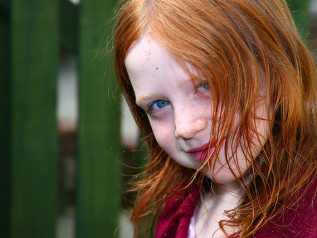 Little Girl Redhead